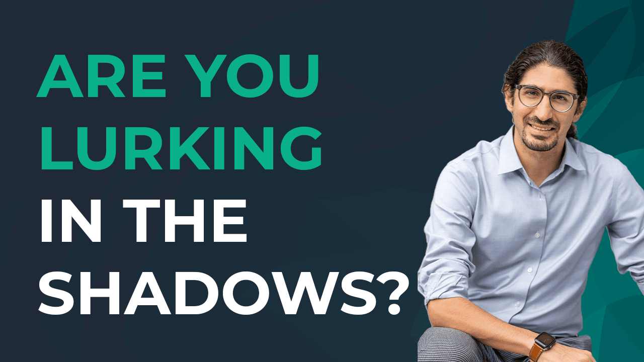 Quote by Carlo Mahfouz: Lurking in the shadows is not where you belong.