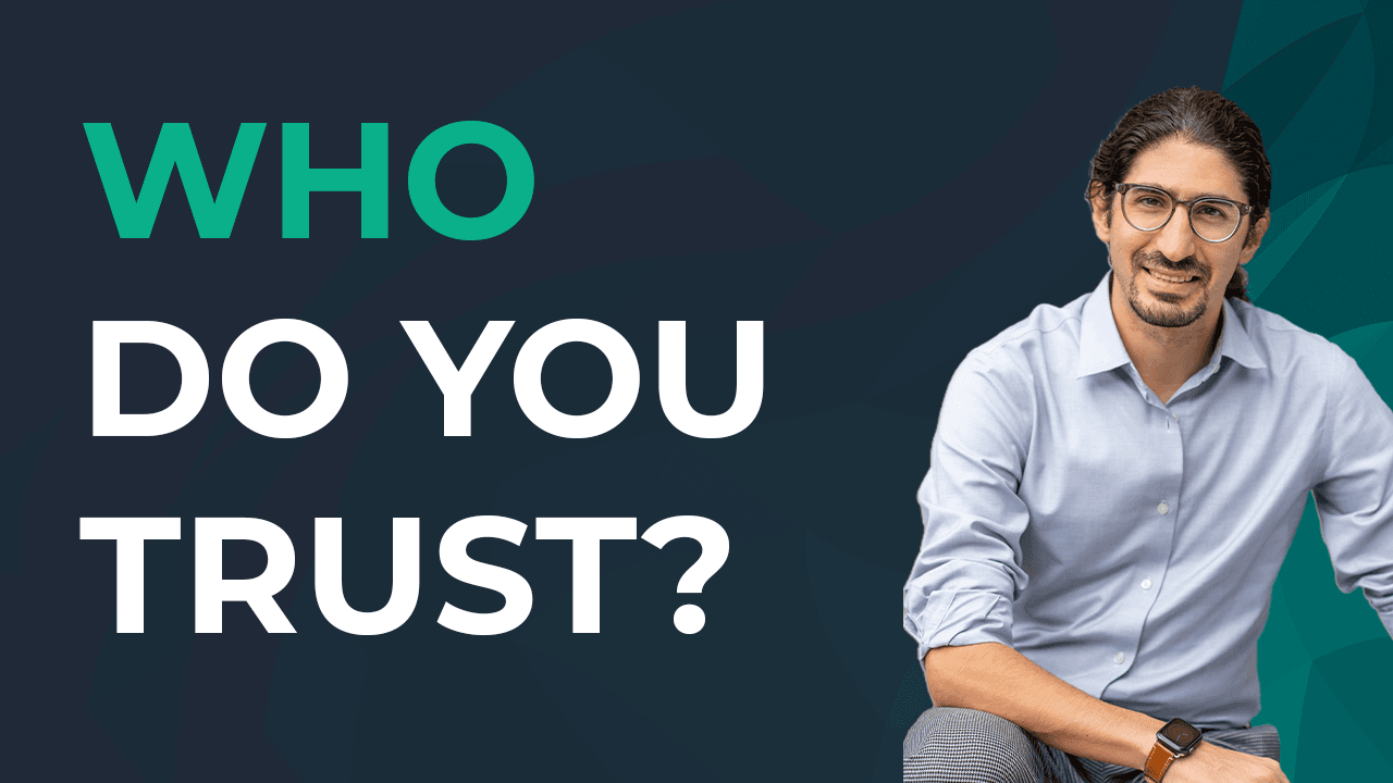 Quote by Carlo Mahfouz: To reduce scope, find who or what you trust.